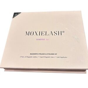 MoxieLash Magnetic Eyelash & Eyeliner Starter Kit 3 Lash Set Sealed